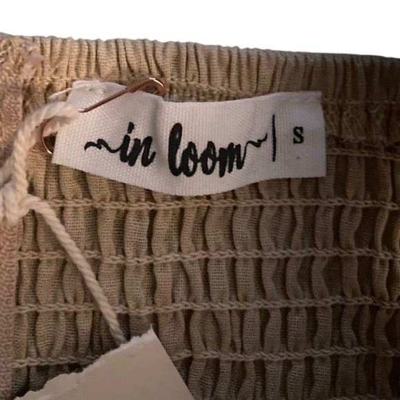 In Loom Tapestry Corset Top NWT Floral Print Women's Top - Picture 4 of 9